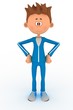Cartoon man
