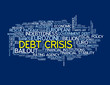 DEBT CRISIS Tag Cloud (financial eurozone euro global economy)