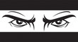 angry look (Bad eyes)