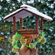 Photo: Kohlmeise am Vogelhäuschen Kohlmeise am Vogelhäuschen