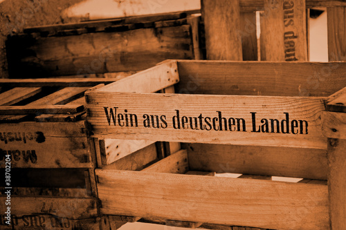 Photo: wine crate wine crate