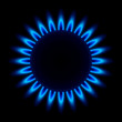 gasflamme von oben I