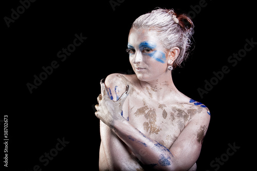 Photo: shy young woman shy young woman