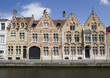 Historical Houses in Bruges, Belgium