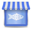 Fish Shop Button