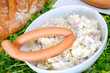 Kartoffelsalat mit Wiener Würstchen