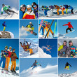 Collage Ski/Snowboard