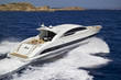 Italy, Sardinia, Tyrrhenian Sea, luxury yacht
