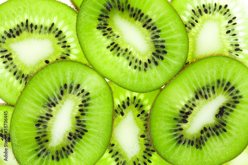 Photo: Kiwifruchtscheiben Kiwifruchtscheiben