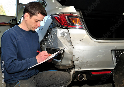 Photo: An insurance expert. An insurance expert.