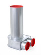 Recuperation pipe fitting