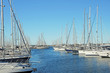 Italy, Ravenna marina boats in the harbor