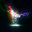 Abstract vector. Creative dynamic element, lines Illustrations.