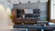 modern kitchen (camera motion)
