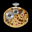 Photo: Clock works. Clock works.
