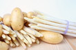 Spargel und Kartoffeln