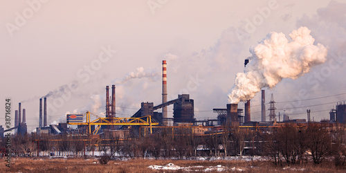 Photo: Industrial landscape Industrial landscape