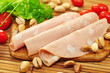 Aufschnitt , Mortadella