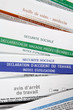 Formulaires administratifs assurance maladie