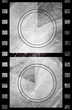 Illustration: Grunge film countdown in dark color Grunge film countdown in dark color