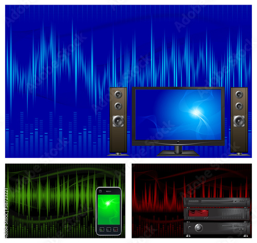 Illustration: Audio & TV equipment Audio & TV equipment