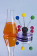 Photo: orange flask and petri dish orange flask and petri dish