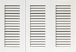 White shutters