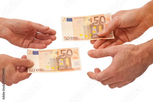 Photo: Geben und Nehmen - Gegenseitig Geld schenken - Finanzausgleich Geben und Nehmen - Gegenseitig Geld schenken - Finanzausgleich