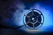 movie spool with film