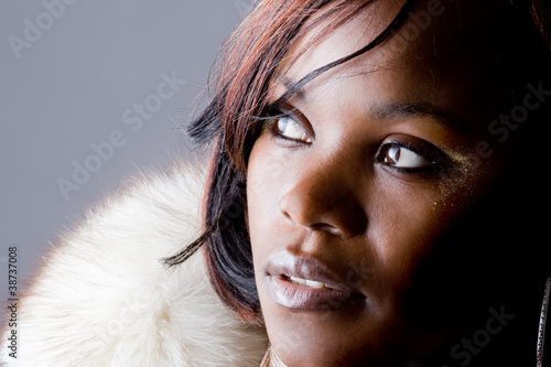 Photo: portrait of an African girl portrait of an African girl