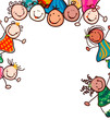 kids smiling