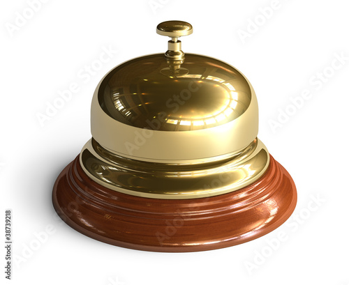 Illustration: Golden reception bell Golden reception bell