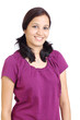 Smiling young Indian woman