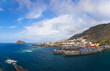 Panorama of Garachico in Tenerife island - Canary
