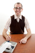 Smiling Nerdy Accountant