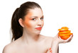 orange girl