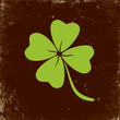 Clover with four leaves
