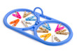 a set of pegs