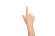A Shot Of A Hand Pointing A Fi...