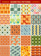 20 Seamless vintage vector patterns
