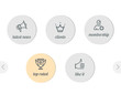 simple icons for web