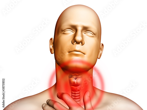 Illustration: Sore throat Sore throat