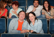 Happy People In Theater