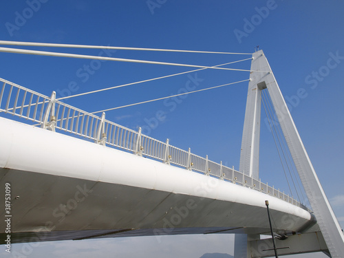 Foto: Bridge in wharf Bridge in wharf