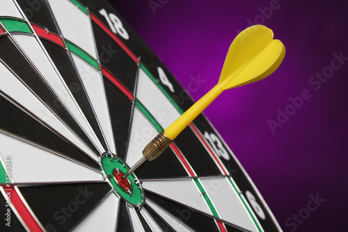 Photo: Dartboard bull´s eye. Dartboard bull´s eye.
