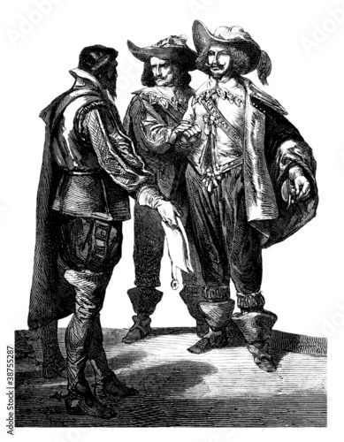 Illustration: Musketeers 17th Musketeers 17th