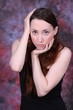 sexy young woman emotions