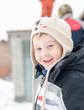 Young boy smile