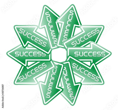Vector: 101 way success 101 way success