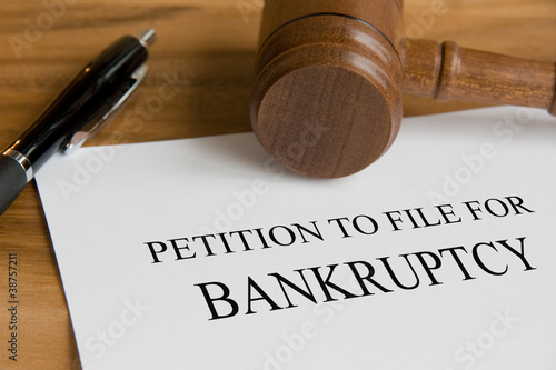 Photo: Bankruptcy Bankruptcy
